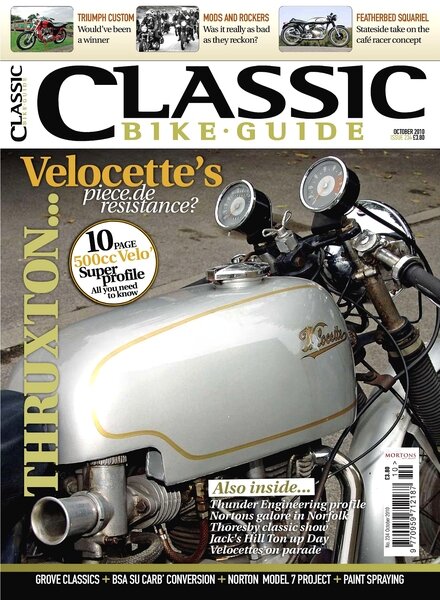 Classic Bike Guide (UK) – October 2010
