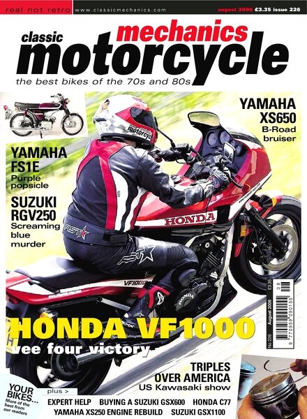 Classic Motorcycle Mechanics — August 2006 #226