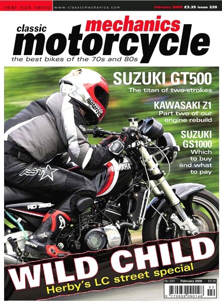 Classic Motorcycle Mechanics – February 2006 #220