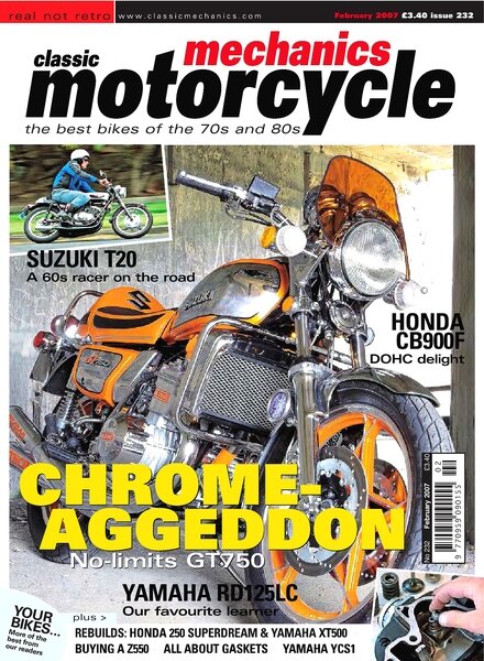 Classic Motorcycle Mechanics – February 2007 #232