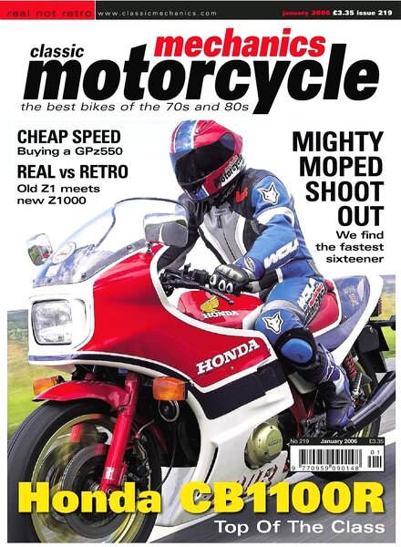 Classic Motorcycle Mechanics — January 2006 #219