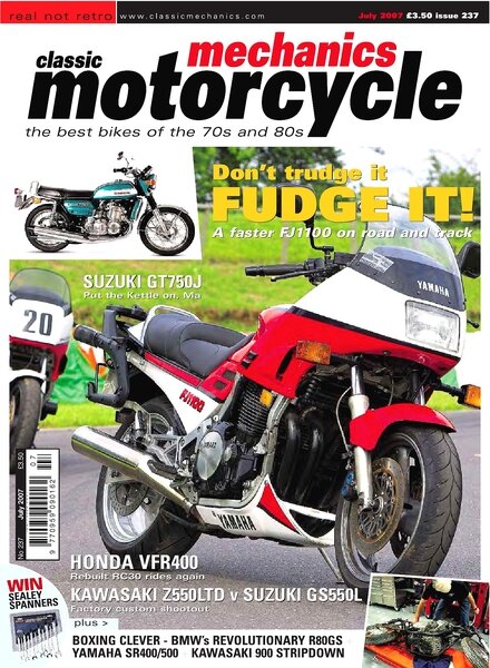 Classic Motorcycle Mechanics — July 2007 #237