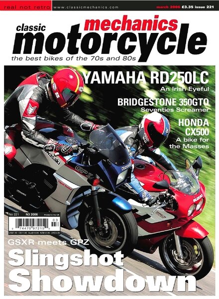 Classic Motorcycle Mechanics – March 2006 #221