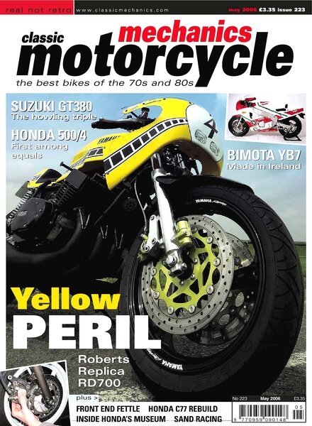 Classic Motorcycle Mechanics – May 2006 #223