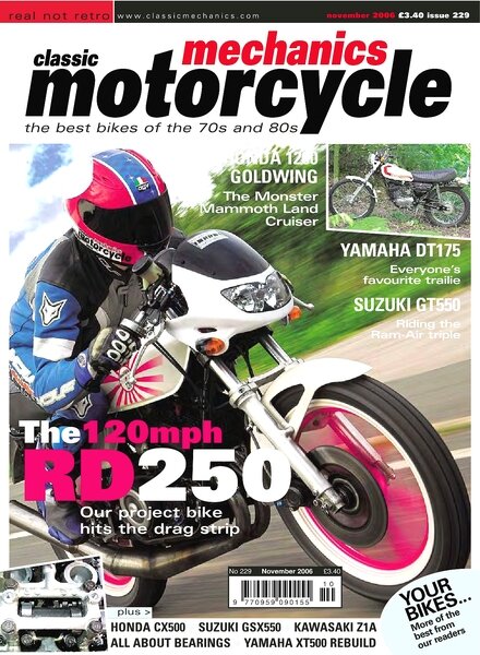 Classic Motorcycle Mechanics – November 2006 #229