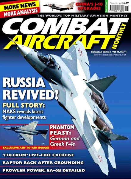 Combat Aircraft Monthly – November 2011