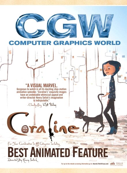 Computer Graphics World – November 2009