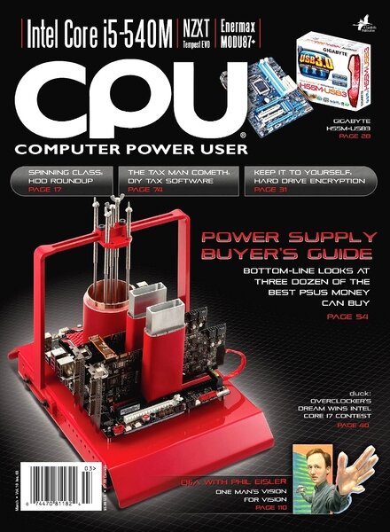 Computer Power User – March 2010