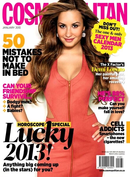 Cosmopolitan (South Africa) – January 2013