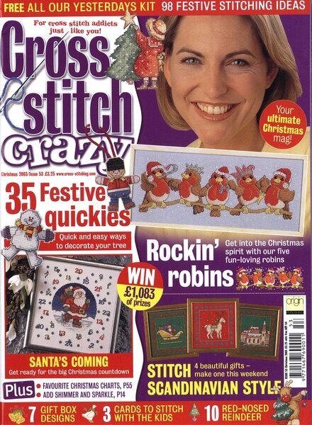 Cross Stitch Crazy — Christmas 2003