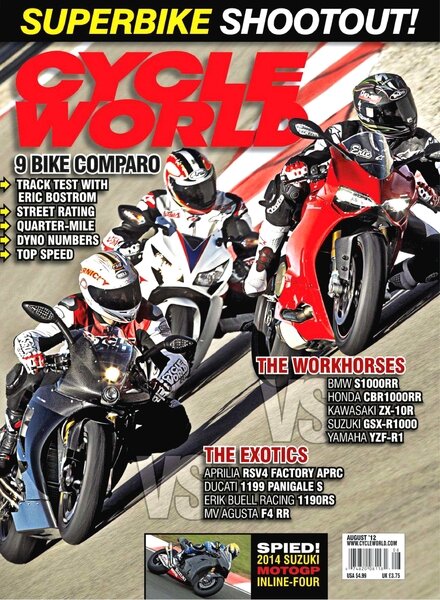 Cycle World — August 2012