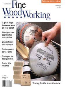 Fine Woodworking – April 2002 #155