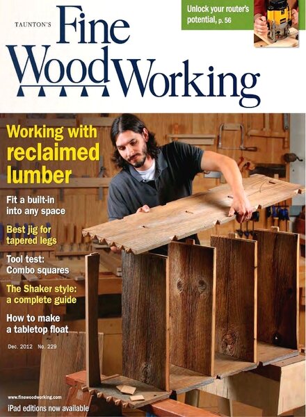 Fine Woodworking — December 2012 #229