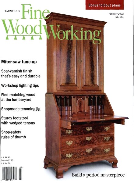 Fine Woodworking – February 2002 #154