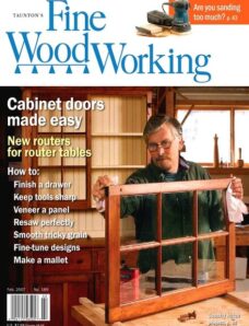 Fine Woodworking – February 2007 #189