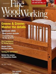 Fine Woodworking – February 2013 #231