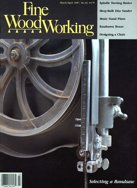 Fine Woodworking — March-April 1987 #63