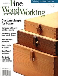 Fine Woodworking — October 2005 #179
