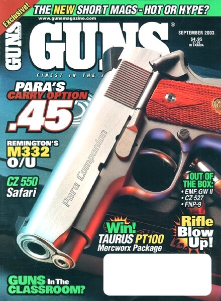 GUNS – September 2003