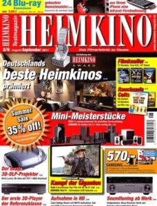 Heimkino (Germany) — August-September 2011