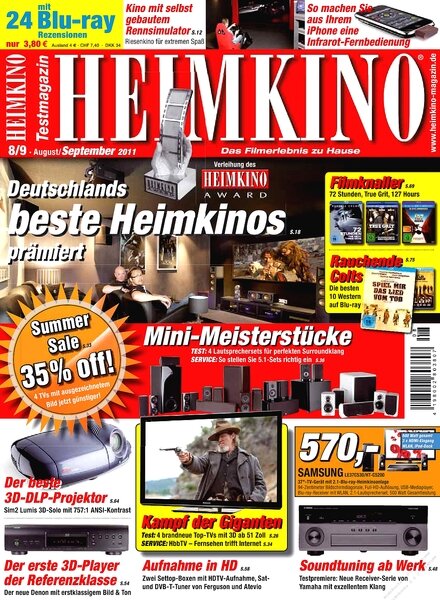 Heimkino (Germany) – August-September 2011