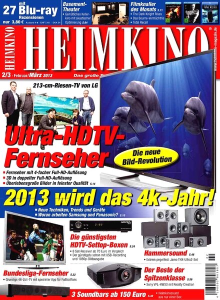 Heimkino (Germany) — February-March 2013