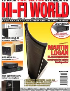 Hi-Fi World (UK) – October 2011