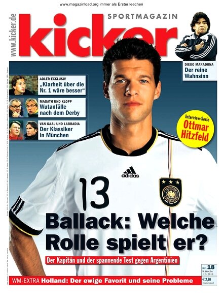 Kicker Sportmagazin (Germany) — 1 March 2010 #18