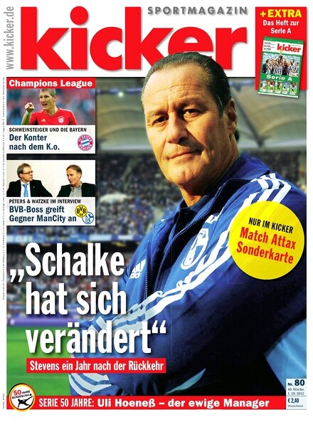 Kicker Sportmagazin (Germany) — 1 October 2012 #80