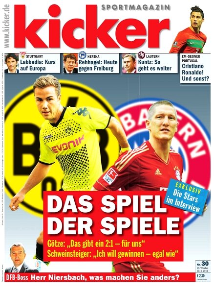 Kicker Sportmagazin (Germany) – 10 April 2012 #30