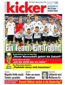 Kicker Sportmagazin (Germany) – 10 June 2010 #47