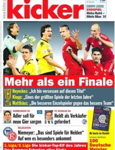 Kicker Sportmagazin (Germany) – 10 May 2012 #39