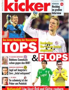 Kicker Sportmagazin (Germany) – 10 November 2011 #91