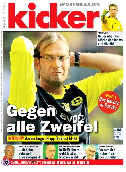 Kicker Sportmagazin (Germany) – 10 October 2011 #82