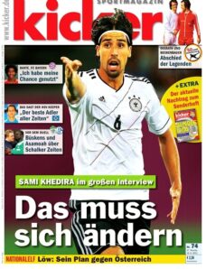 Kicker Sportmagazin (Germany) – 10 September 2012 #74