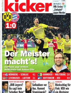 Kicker Sportmagazin (Germany) — 12 April 2012 #31