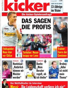 Kicker Sportmagazin (Germany) – 12 January 2012 #5