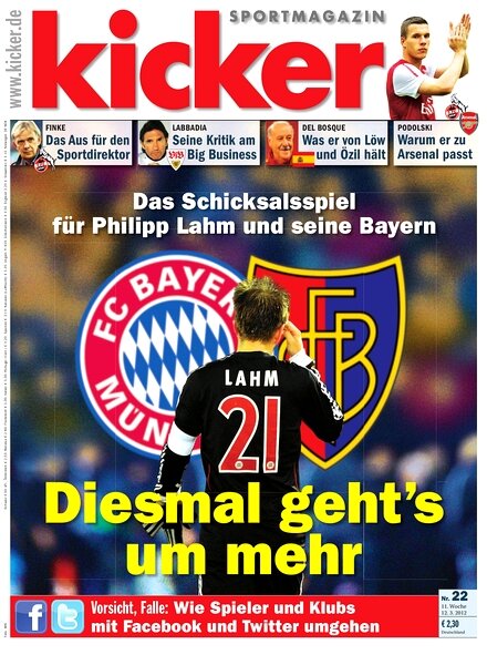 Kicker Sportmagazin (Germany) — 12 March 2012 #22