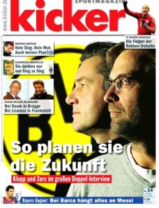 Kicker Sportmagazin (Germany) — 13 February 2012 #14