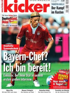 Kicker Sportmagazin (Germany) – 13 July 2009 #58