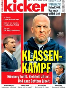 Kicker Sportmagazin (Germany) — 13 May 2008 #40
