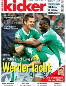 Kicker Sportmagazin (Germany) – 14 April 2008 #32