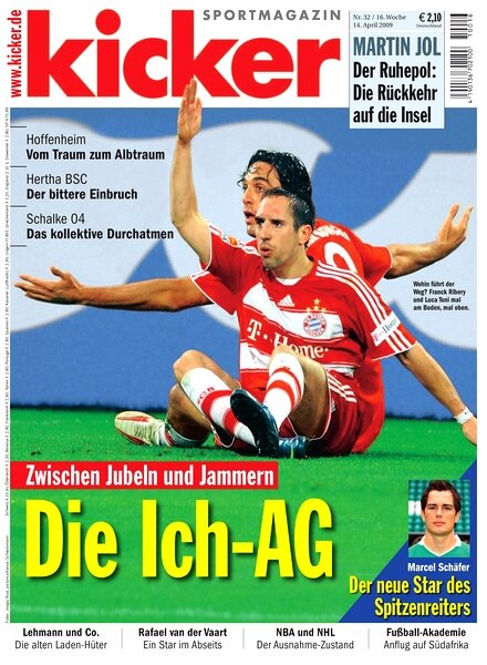 Kicker Sportmagazin (Germany) — 14 April 2009 #32