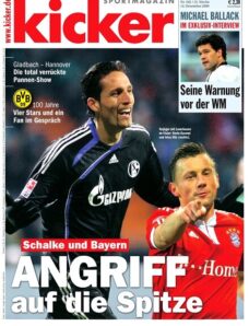 Kicker Sportmagazin (Germany) — 14 December 2009 #102