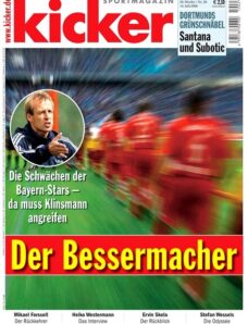 Kicker Sportmagazin (Germany) – 14 July 2008 #58