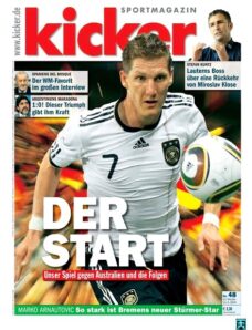 Kicker Sportmagazin (Germany) — 14 June 2010 #48