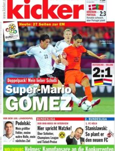 Kicker Sportmagazin (Germany) — 14 June 2012 #49