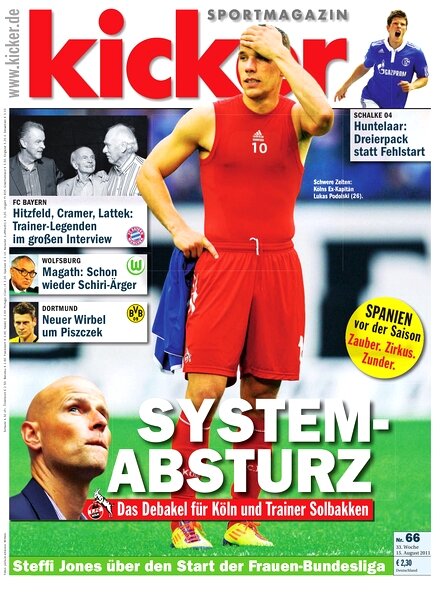Kicker Sportmagazin (Germany) – 15 August 2011 #66