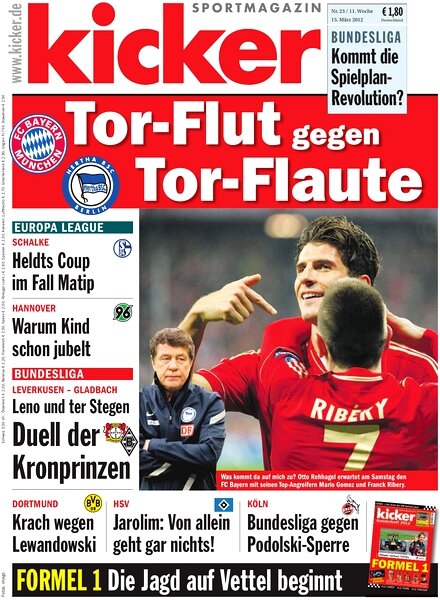 Kicker Sportmagazin (Germany) – 15 March 2012 #23