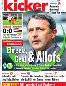 Kicker Sportmagazin (Germany) — 15 November 2012 #93